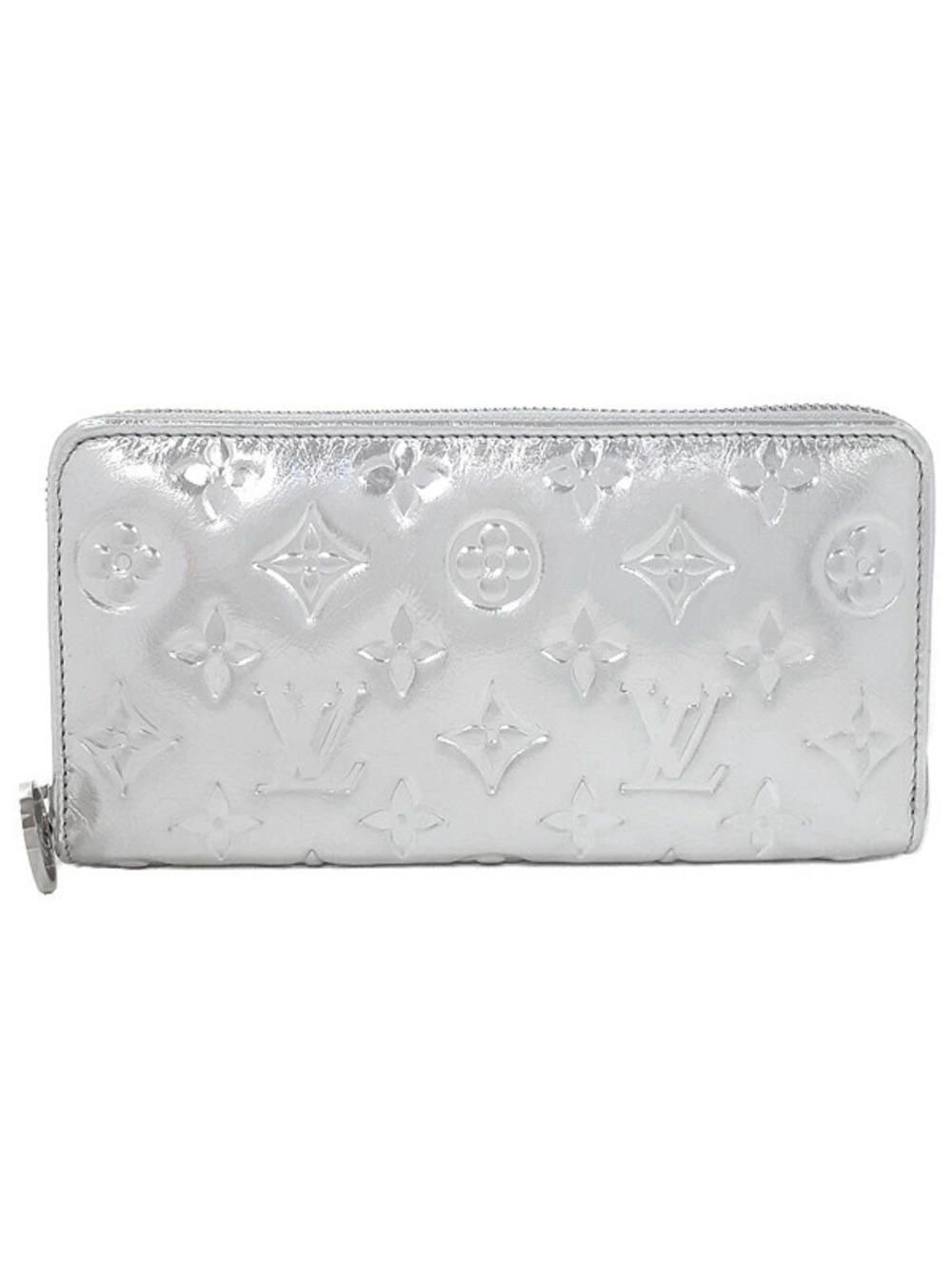 Louis Vuitton Monogram Mirror Zippy Wallet Round Zipper Long